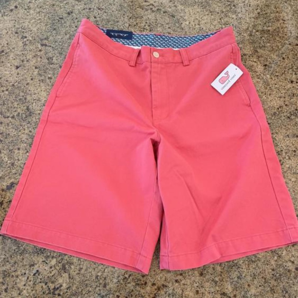 Vineyard Vines Sailor Red Pink Shorts size 20